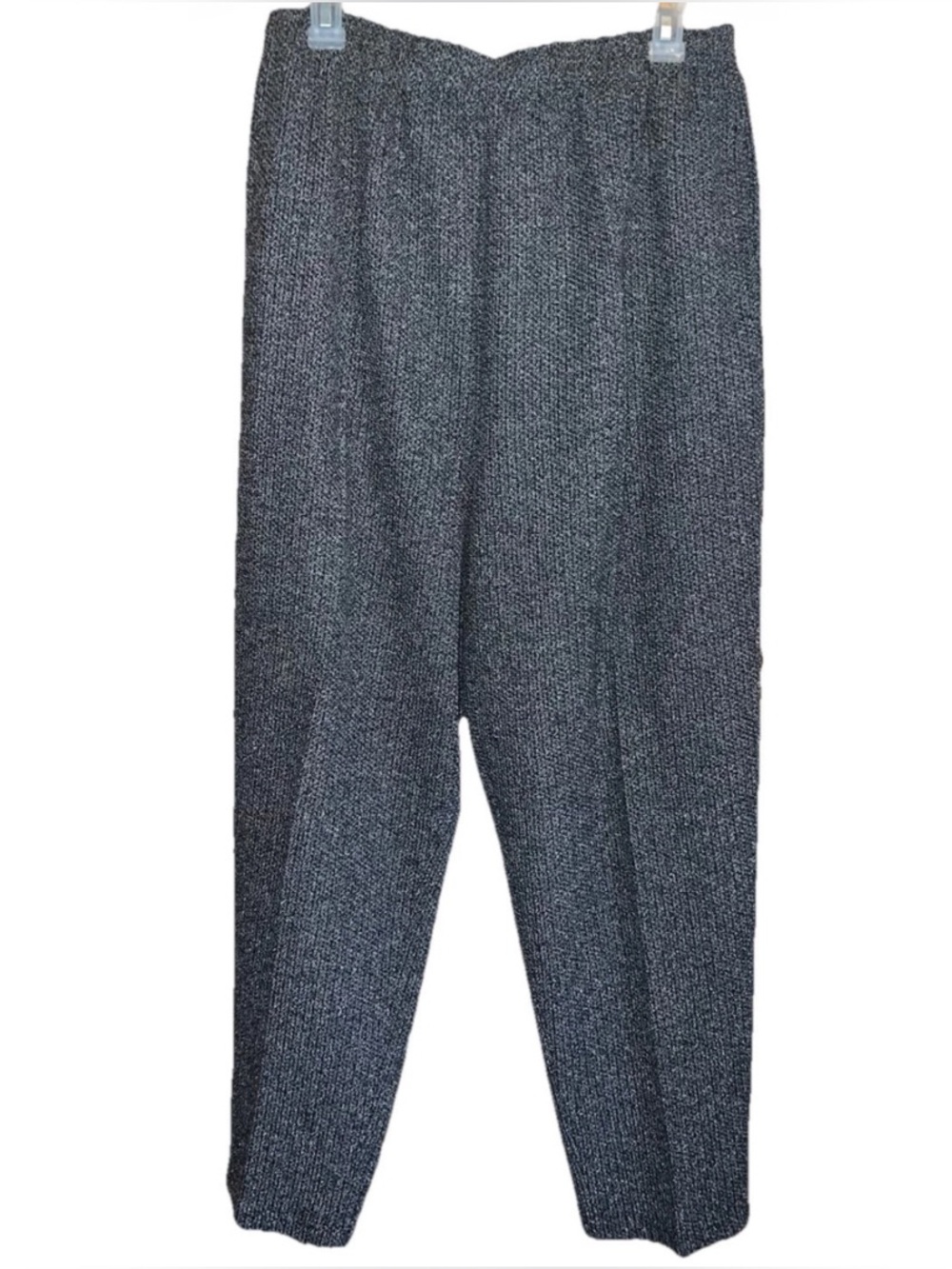 Dress Barn Vintage High Rise Tweed Knit Pull On Straight Leg Career Pants 22/24